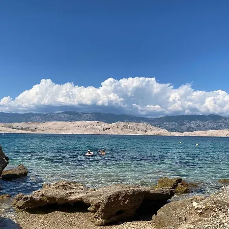 Villa Silencia 200 M Do Mora Jacuzzi Besplatni Parking Idealno Za Obitelj Pag Town