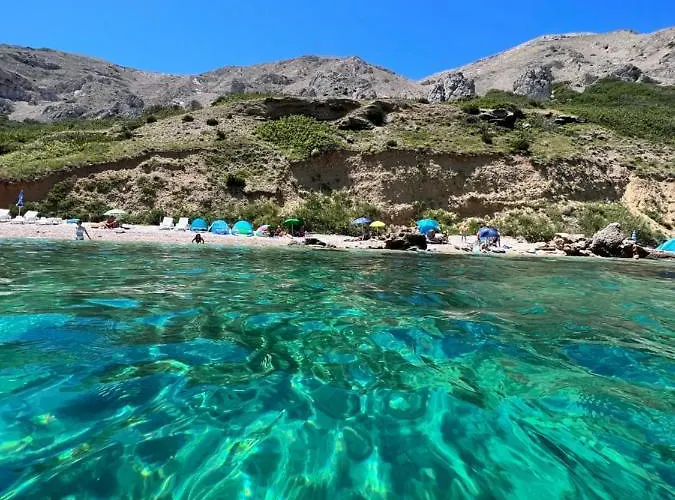 Silencia 200 M Do Mora Jacuzzi Besplatni Parking Idealno Za Obitelj * Pag Town