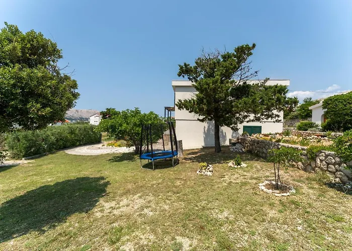 Villa Silencia 200 M Do Mora Jacuzzi Besplatni Parking Idealno Za Obitelj Pag Town